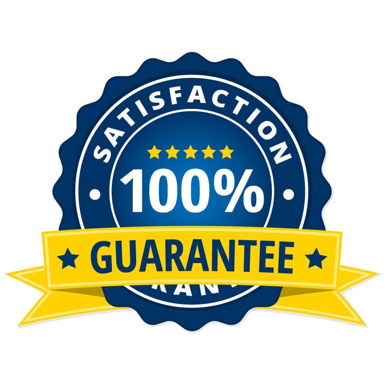 100% Satisfaction Guarantee