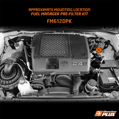 Fuel Manager Pre-Filter Kit TOYOTA HILUX (FM612DPK)