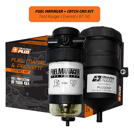 Fuel Manager Pre-Filter + Catch Can Kit RANGER / EVEREST / BT-50 (FMPV661DPK)