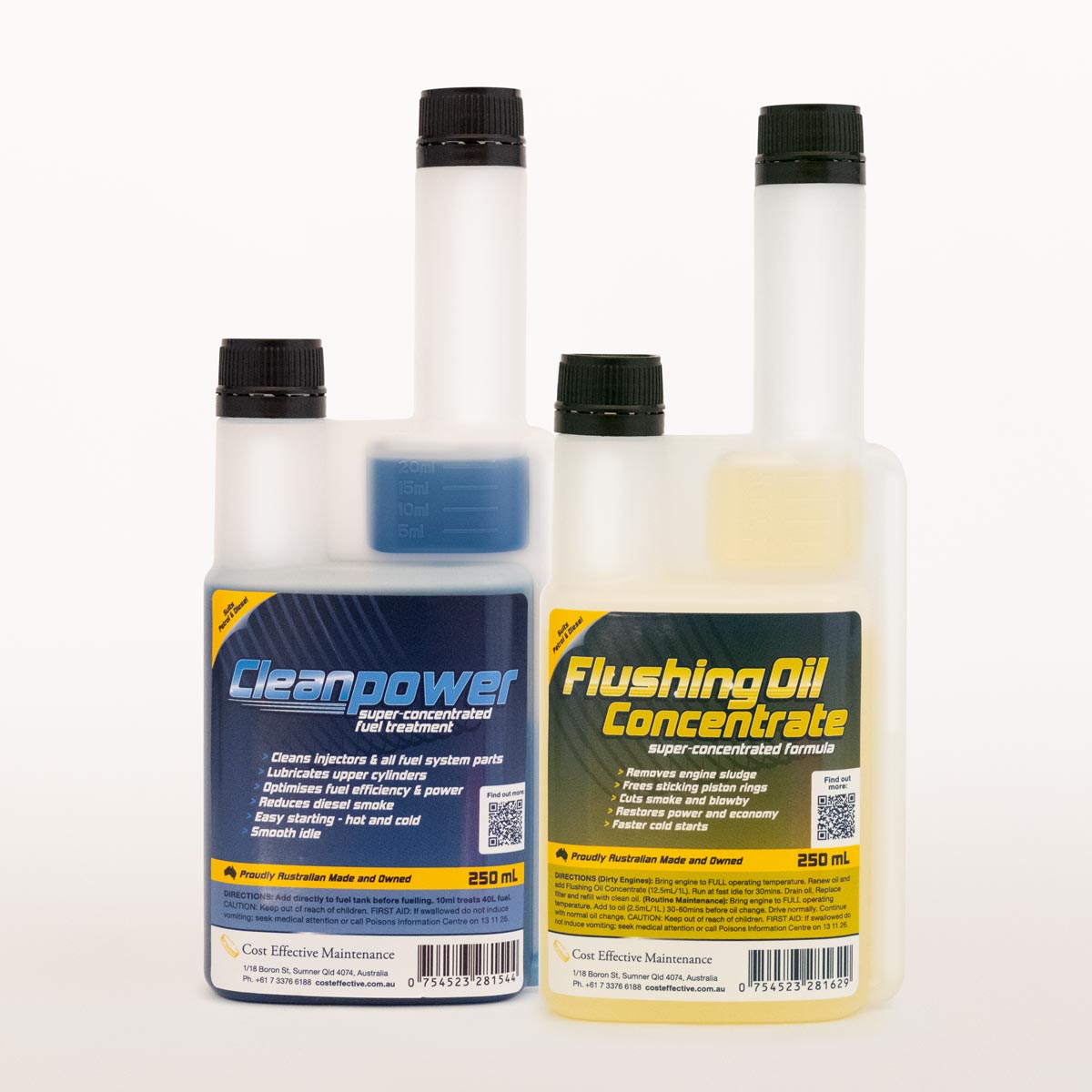 Flushing Oil Concentrate & Cleanpower Value Pack